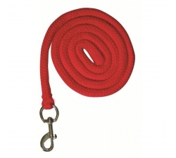 Longe -Stars- avec mousqueton Rouge