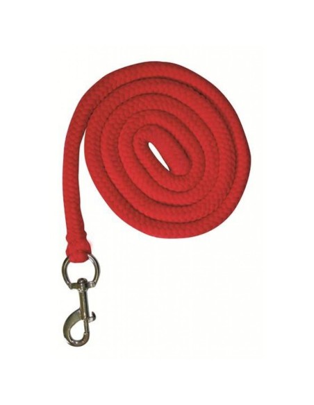 Longe -Stars- avec mousqueton Rouge
