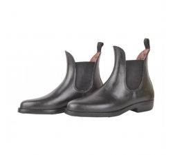 Boots insert élastique HKM en cuir