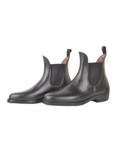 Boots insert élastique HKM en cuir