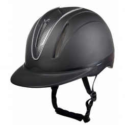 Bombe D'équitation Decathlon Velours Noir – Taille 57/7, Adulte, Occasion