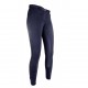 Pantalon d'équitation -Basic Belmtex Grip- empièce Bleu Foncé / Bleu
