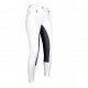 Pantalon d'équitation -Basic Belmtex Grip- empièce Blanc / Noir