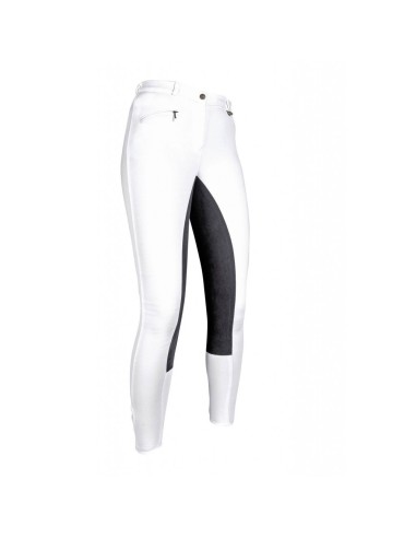 Pantalon d'équitation -Basic Belmtex Grip- empièce Noir / Noir