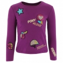 T-Shirt EQUI-KIDS Pony Love à badges filles