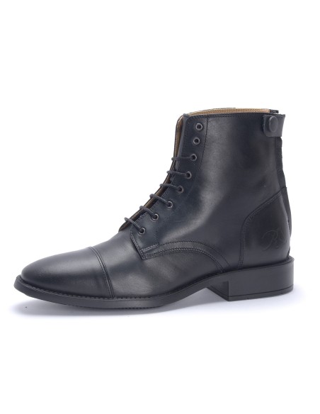 Boots insert élastique HKM en cuir