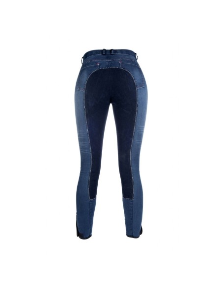 Pantalon -Summer Denim-, fond 3/4
