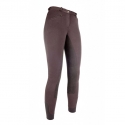 Pantalon Enfant -Penny Easy-, fond 3/4 HKM Marron foncé / Marron