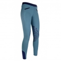 Leggings Enfant -Starlight-, basanes en silicone HKM Bleu pétrol