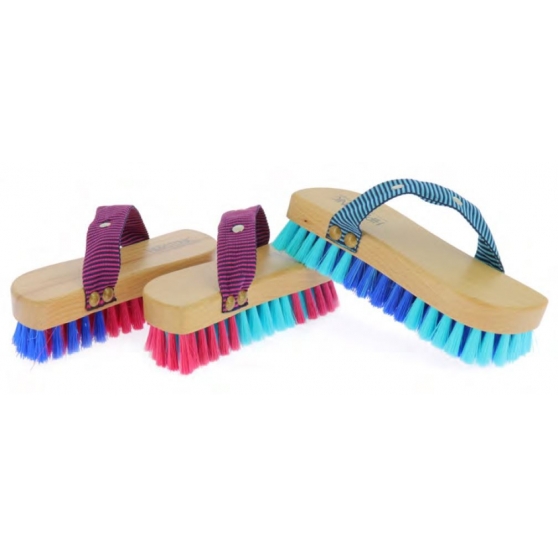Brosse douce Hippotonic Magnet brush bicolore