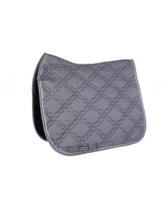 HKM Tapis De Selle Polyvalent Pur Coton Bordeaux – Élégant Et Confortable Pour Dressage & Saut