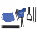 Selle pour shetland - Set beginner Bleu