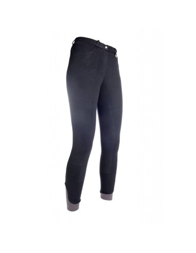 Pantalon -Kate-, fond 1/1 en silicone Noir