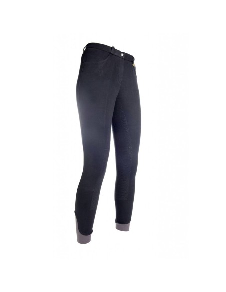 Pantalon -Kate-, fond 1/1 en silicone Noir