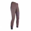 Pantalon -Kate-, fond 1/1 en silicone Marron