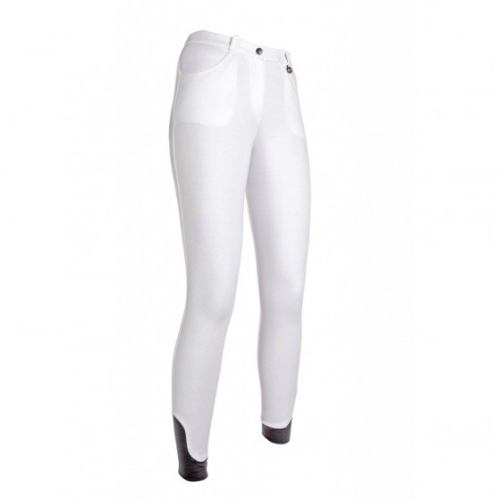Pantalon -Kate-, fond 1/1 en silicone Blanc