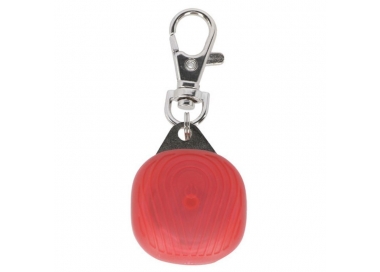 Pendentif lumineux boule rouge pour chien