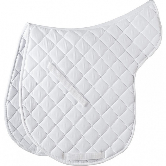 Tapis de selle Riding World poney Blanc