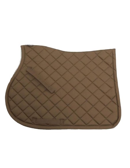 Tapis de selle dressage Basic Lami-Cell cheval Taupe