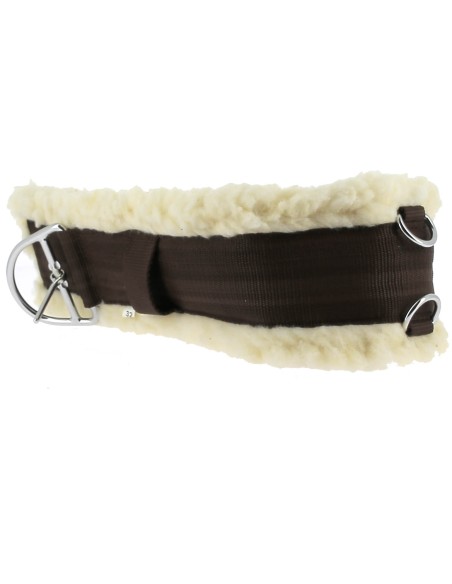 Sangle western doublée mouton
