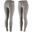 Pantalon d'équitation B Vertigo Meghan fond peau silicone, femme Taupe