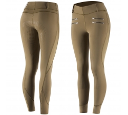 Collant d'équitation fond de peau silicone Hayden, femme _ Horze