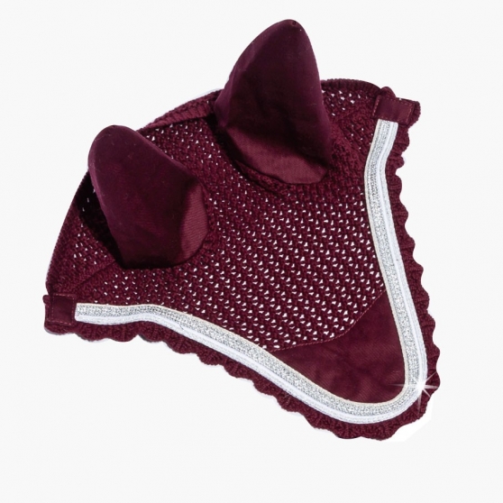 Bonnet anti-mouche Starline  Lamicell Bordeaux / Blanc
