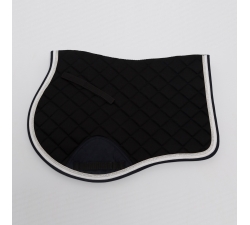 Tapis de selle mixte STARLINE Lami-cell Noir / Blanc