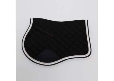 Tapis de selle mixte STARLINE Lami-cell Noir / Blanc