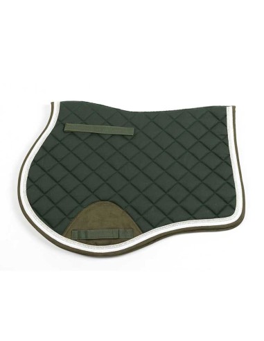Tapis de selle mixte STARLINE Lami-cell Noir / Blanc