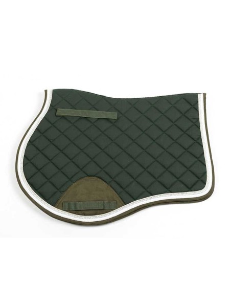 Tapis de selle mixte STARLINE Lami-cell Vert foncé / Blanc