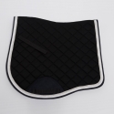 Tapis de selle dressage Starline Lami-cell Noir / Blanc