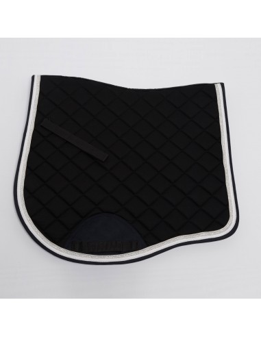 Tapis de selle dressage Starline Lami-cell Noir / Blanc