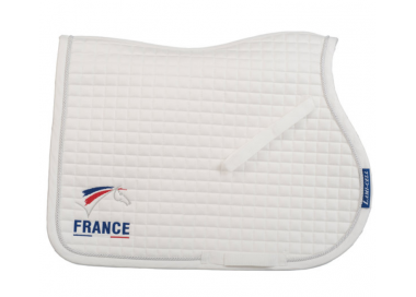 Tapis de selle mixte logoté FFE Lamicell