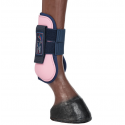 Set protège tendons + boulets poney FFE Lamicell Rose