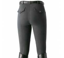 Culotte d'équitation Domino Enfant Euro Star Gris foncé