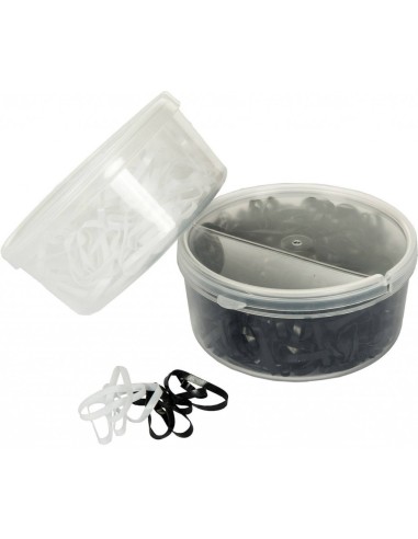 Élastiques à natter soft 450 pièces HKM