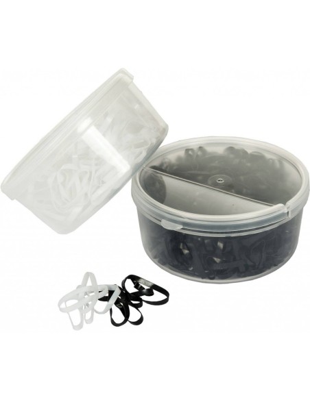 Élastiques à natter soft 450 pièces HKM