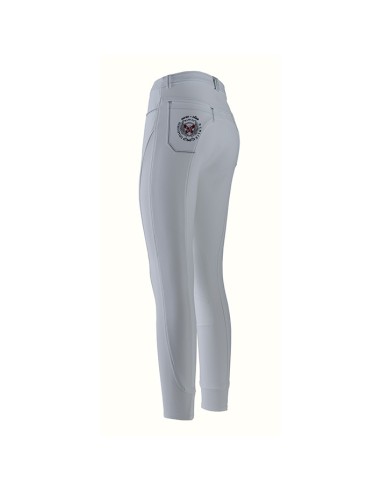 Pantalon femme Laureta Knee Euro Star Blanc