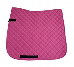 IR Tapis de Selle Carrés serrés dressage Rose