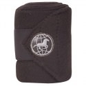 Bande de polo pastel high quality Global Equestrian Marron foncé