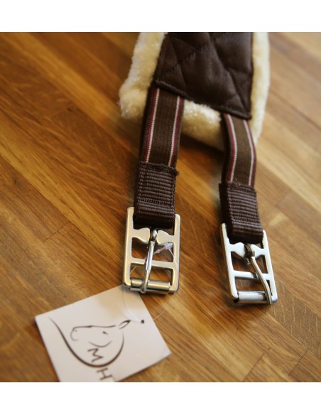 Sangle doubles élastiques doublée teddy THQ