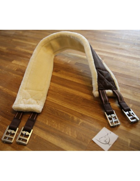Sangle doubles élastiques doublée teddy THQ
