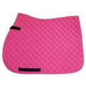 IR Tapis de Selle Carrés serrés mixte Fluo Rose fluo