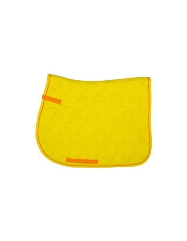 Tapis selle mixte ou dressage Cassandra HKM Jaune