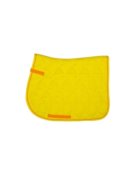 Tapis selle mixte ou dressage Cassandra HKM Jaune