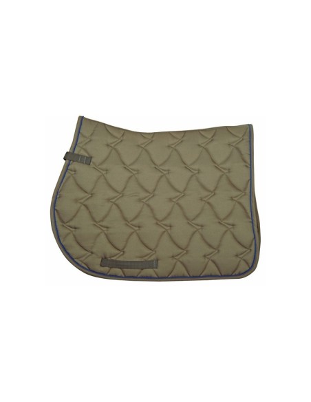 Tapis selle mixte ou dressage Cassandra HKM Vert olive