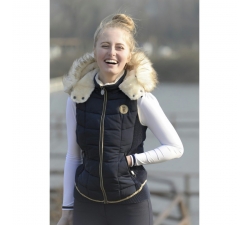 Doudoune PENELOPE LEPREVOST "Roger", sans manches Marine