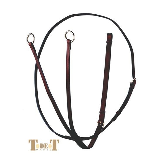 TdeT Martingale cuir Marron