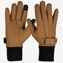 Gants PU doublés polaire Horze Beige